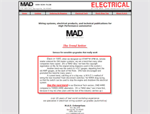 Tablet Screenshot of madelectrical.com